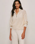 Collagen Knit 1/2 Zip Sweater