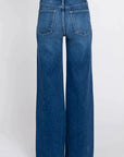 Dark Paola Wide Leg Denim