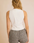 White Ella Vest