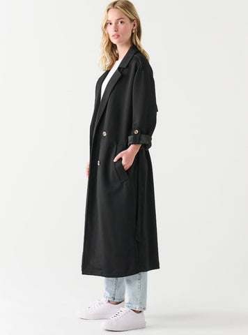 Black Darlean Coat