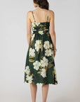 Palm Blossom Midi Dress