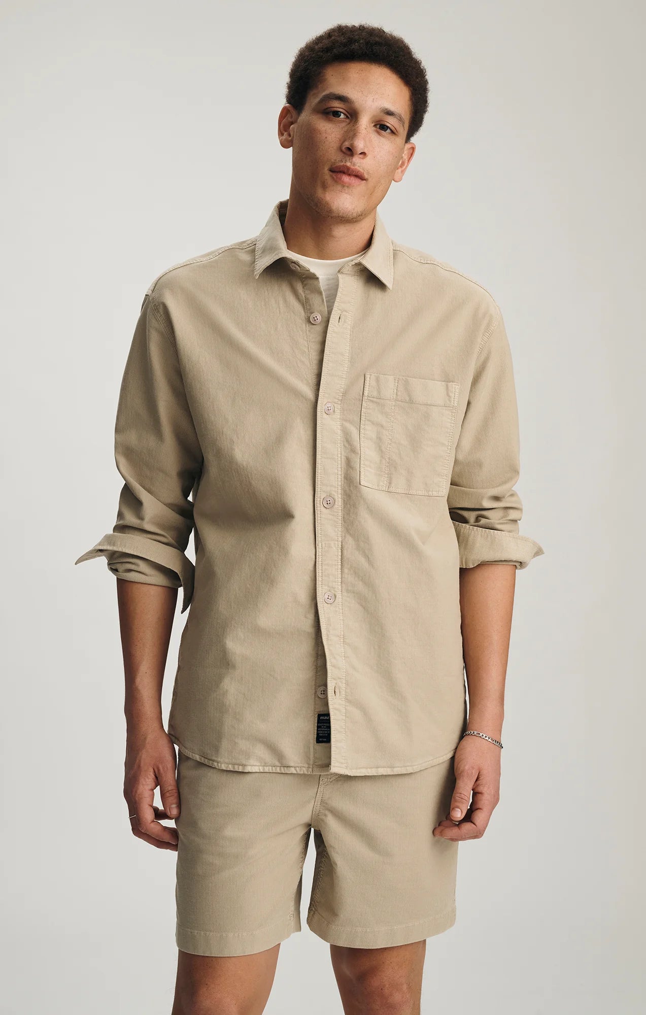 Feather Gray Textured Shirt