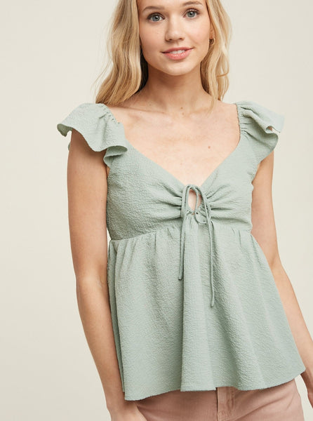 Darla Sage Top