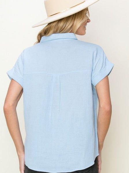 Blue Lydia Shirt