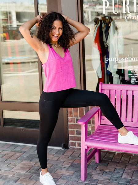 SPANX® Black Booty Boost Leggings