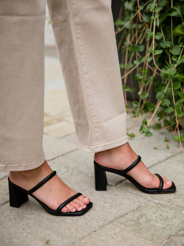 Lilah Black Heel