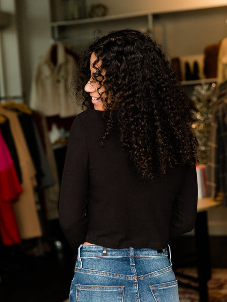 Black Gelina Top