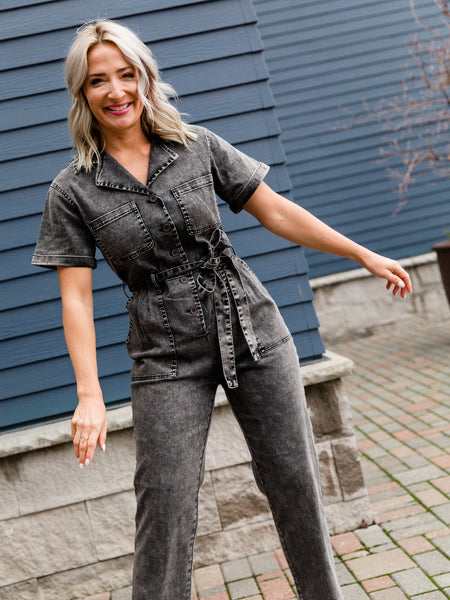 Black Kenly Jumpsuit