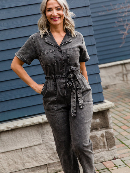 Black Kenly Jumpsuit