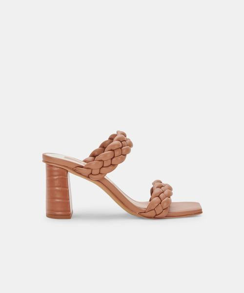 Dolce Vita Caramel Paily Braided Heel