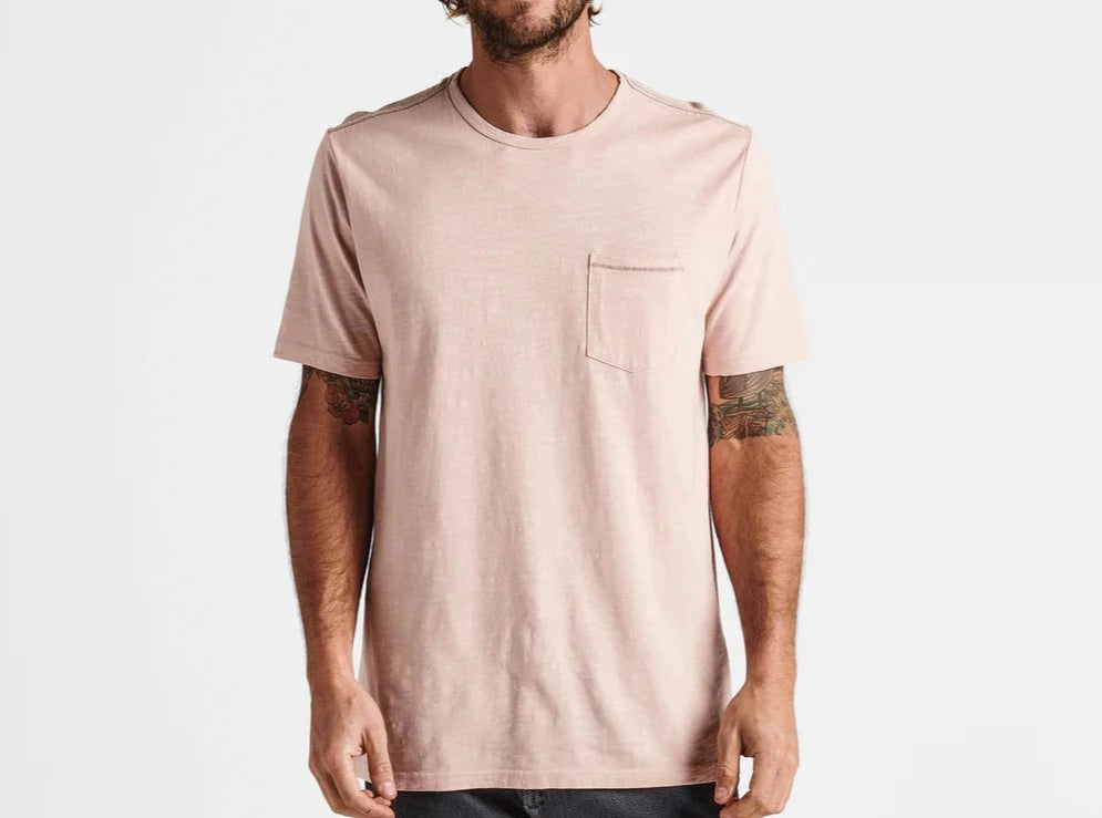 Organic Dusty Pink Well Worn Midweight Tee