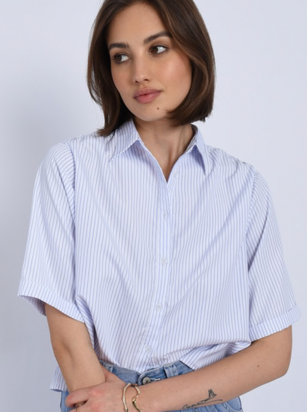 White Lilia Woven Shirt