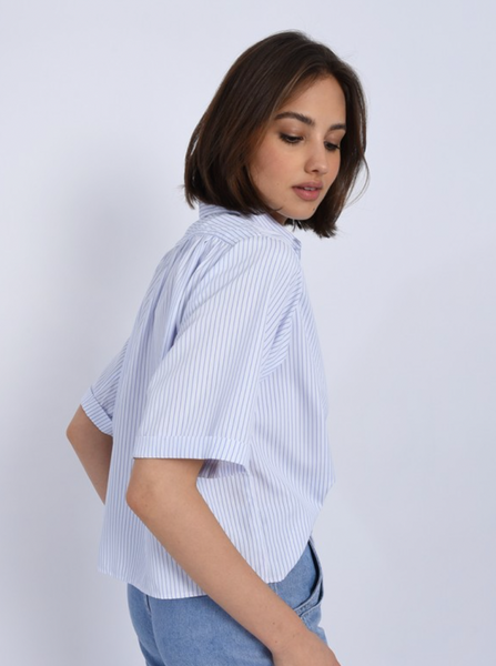 White Lilia Woven Shirt