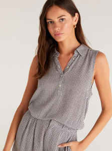 Shadow Harper Gingham Top