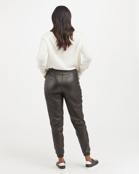 SPANX® Faux Leather Jogger