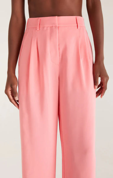 Lucy Twill Sunkist Coral Pant
