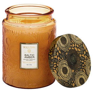 CURBSIDE PICKUP ONLY: Baltic Amber Large Candle