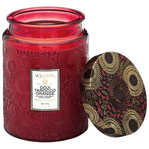 CURBSIDE PICKUP ONLY: Goji & Tarocco Orange Large Candle